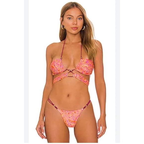 Vix Paula Hermanny Other - VIX Paula Hermanny Swimsuit Bikini Set L Magritte GI Top Jessie Bottom